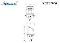 KUFF2000 Fixed Insertion Ultrasonic Flow Meter For Pipe Sizes DN50mm - DN6000mm