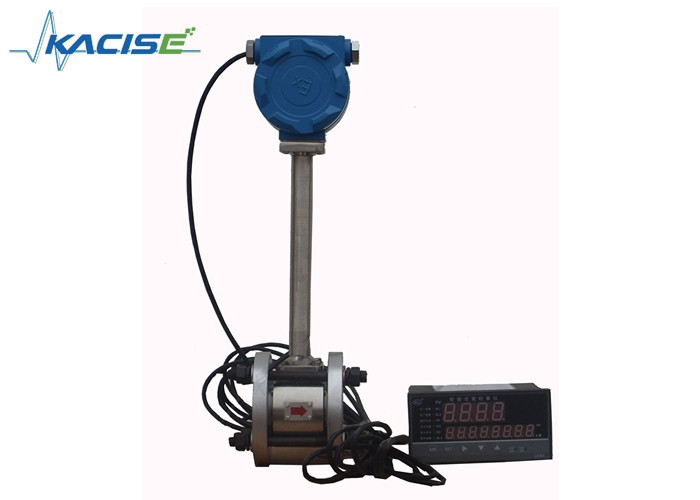 Vortex Compressed Air Flow Meter , Automatic Control Steam Flow Meter