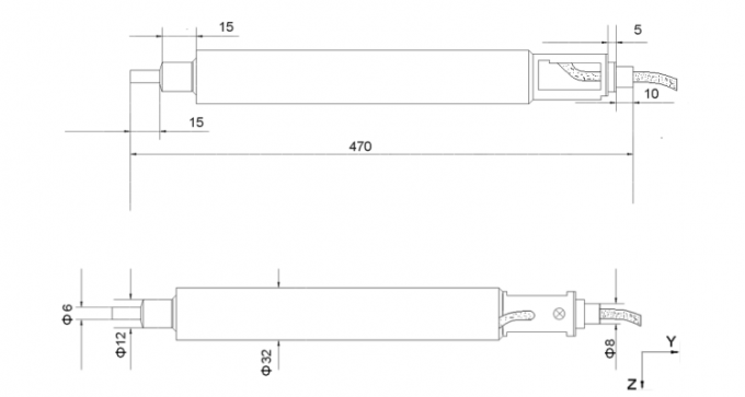 stable accelerometer sensor fiber optic gyroscope easy to