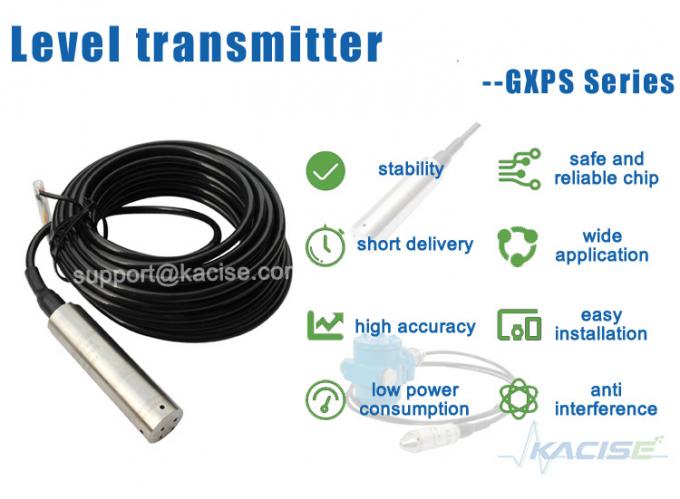4 - 20mA Liquid Water Level Sensor / Fuel Tank Level Sensor