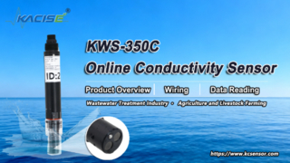 KWS-350C Online Conductivity sensor Overview, Wiring & Data Reading
