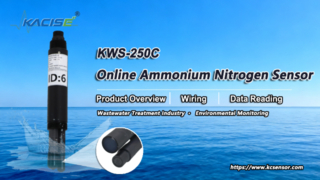 KWS-250C Online Ammonia Nitrogen Sensor Overview, Wiring & Data Reading