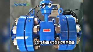 Corrosion Resistant Flow Meter for Slurry Brine