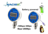 IP66 Rechargeable Battery Digital Storage Gas Pressure Gauge High Accuracy Pressure Sensor