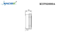 Split / Pipe Type Water Ultrasonic Flow Meter Wall Mounting KUFS2000A