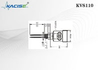 KVS110 Vibrating Fork Level Switch For Liquid / Powder / Granule Measurement