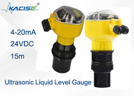 RS485 Ultrasonic Liquid Level Gauge 24V Oil Level Distance Measurement