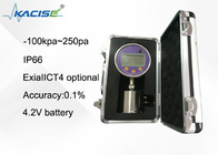 LCD Digital Precision Pressure Sensor Hight Accuracy 0.1% For Oil Water
