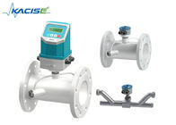 Waterproof Ultrasonic Water Flow Meter / Flowmeter Compact Fixed On Pipe Type