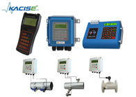 Wall Mount Fixed Handheld Ultrasonic Flow Meter For DN15 - 6000 Pipe Easy Installation