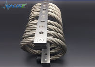 Camera / Drone Wire Rope Vibration Isolator Shock Control Stainless Steel Material