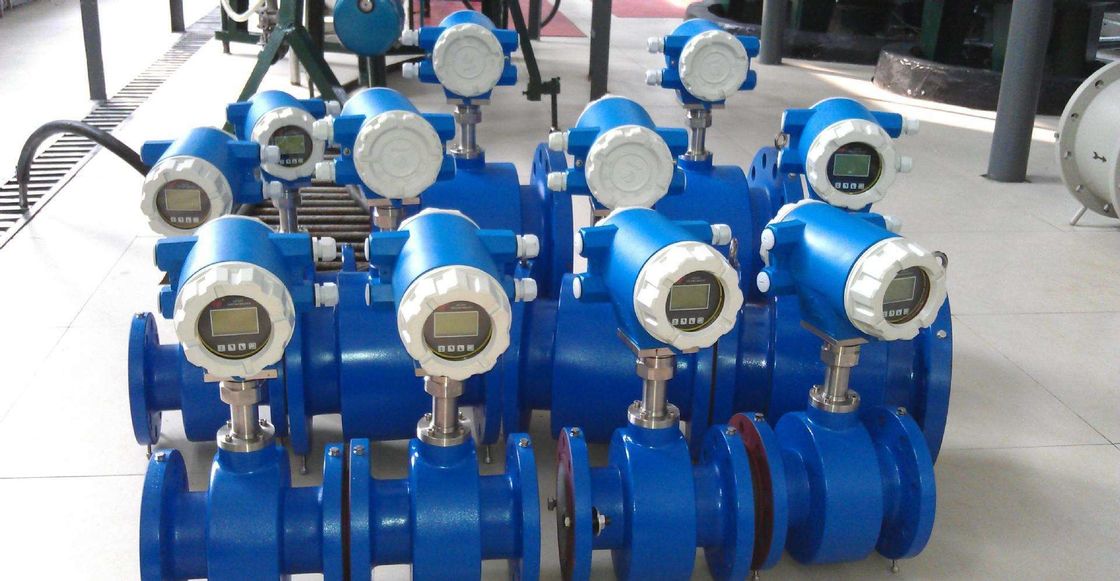 Intelligent Electromagnetic Flow Meter with IP68 Waterproof RS485 Output for High Accuracy Measurement