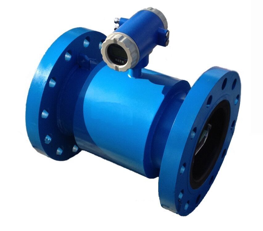 RS485 Modbus Digital Electromagnetic Flow Meter for Acid Alkali Resistant Liquids with High Accuracy