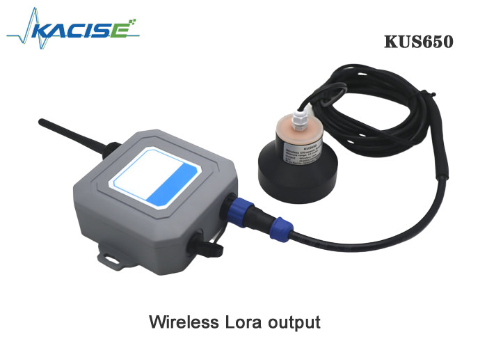 KUS650C low power and 10m range wireless ultrasonic level sensor with 4G/Lora/GPRS/NB