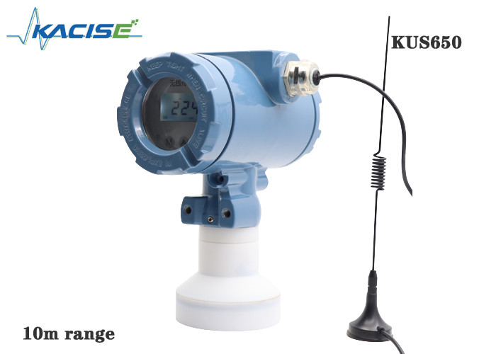 KUS650 Corrosion and acid and alkali resistance distance ultrasonic wireless level sensor iot  with 4G/Lora/GPRS/NB
