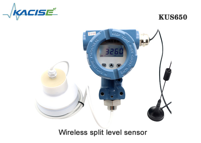 KUS650 Corrosion and acid and alkali resistance distance ultrasonic wireless level sensor iot  with 4G/Lora/GPRS/NB