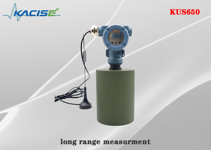 KUS650 large range wireless ultrasonic level sensor with 4G/Lora/GPRS/NB