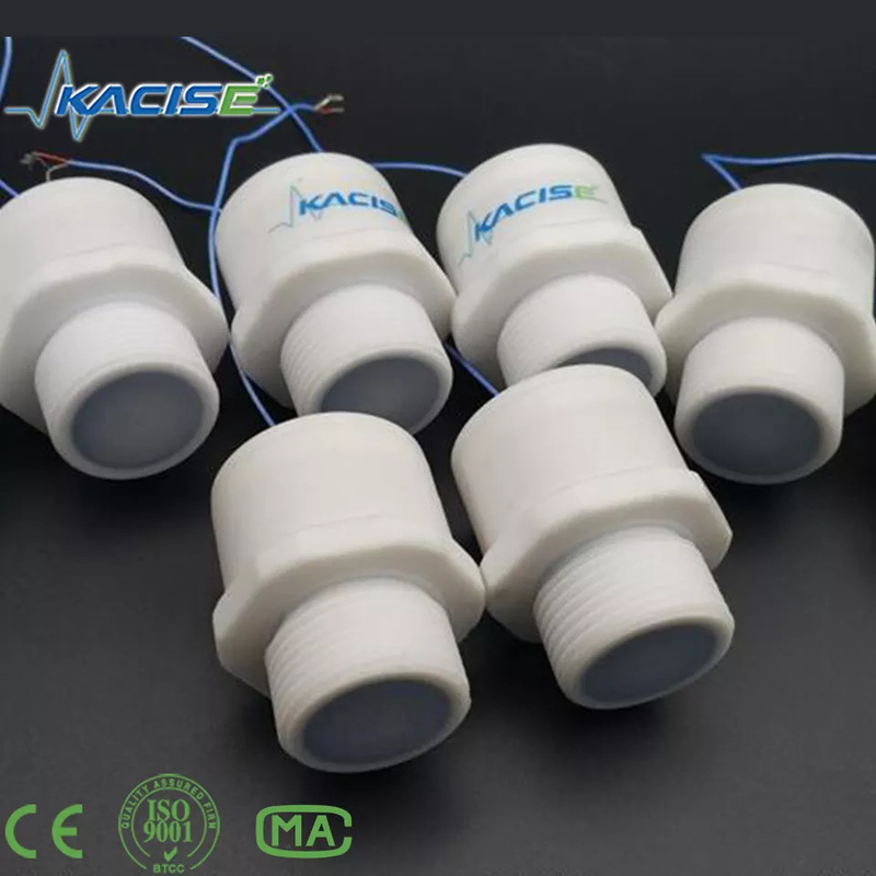 RS485 Output water level sensor Sewage Pool PTFE Low cost intelligent 20khz ultrasonic transducer