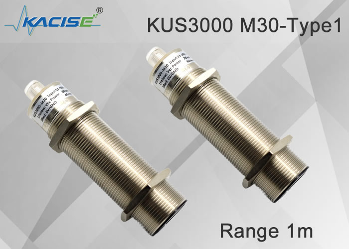 The best-selling KUS3000 M30-Type1 2 meter intelligent ultrasonic level sensor for industry with precision ≤1 %