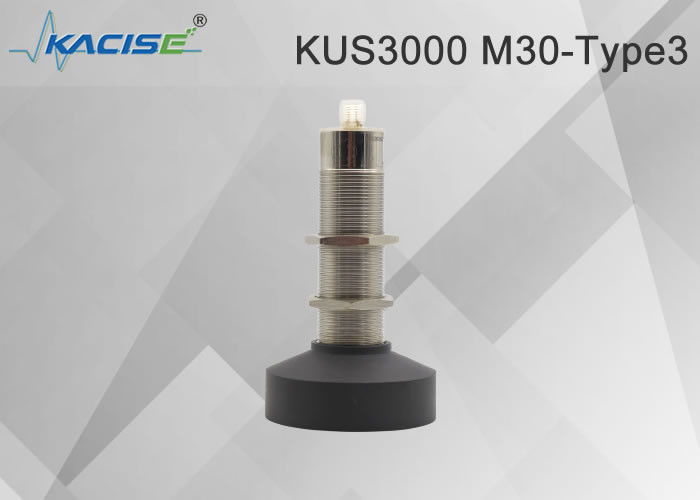 KUS3000 M30-Type3 smallest ultrasonic level transducer with indicator and wide range