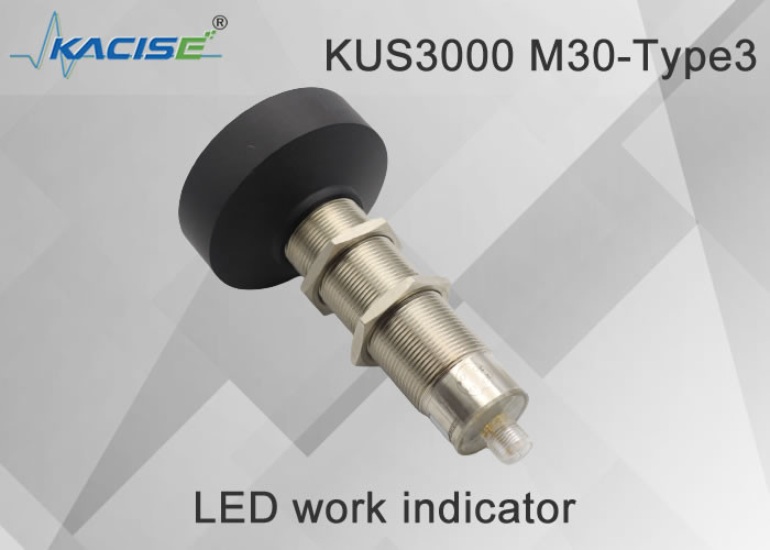 KUS3000 M30-Type3 smallest ultrasonic level transducer with indicator and wide range
