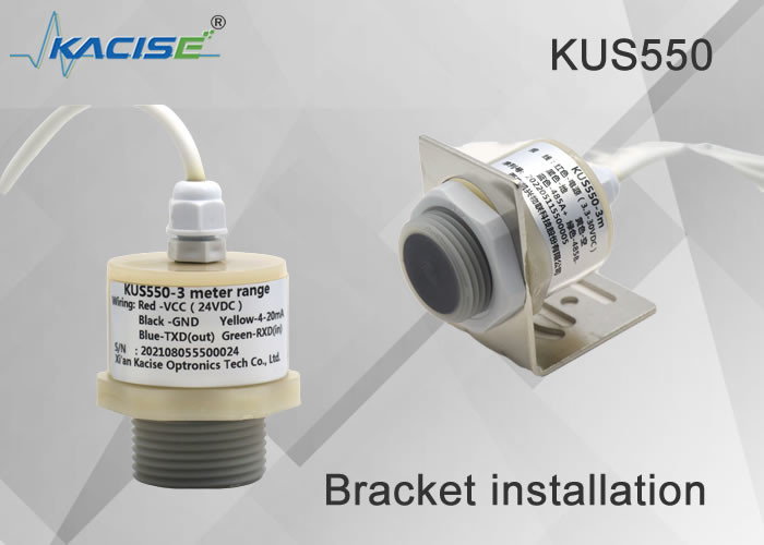 KUS550 Waterproof Ultrasonic Water - level Meter with a measurement range of 0.25m to 3m