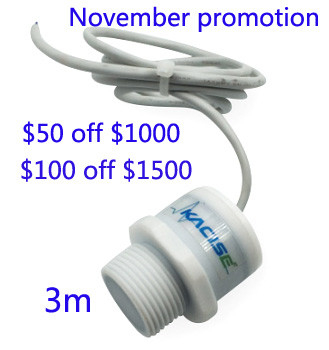 RS485 Output 3m intelligent ultrasonic sensor water level sensor Sewage Pool PTFE 20khz level controller