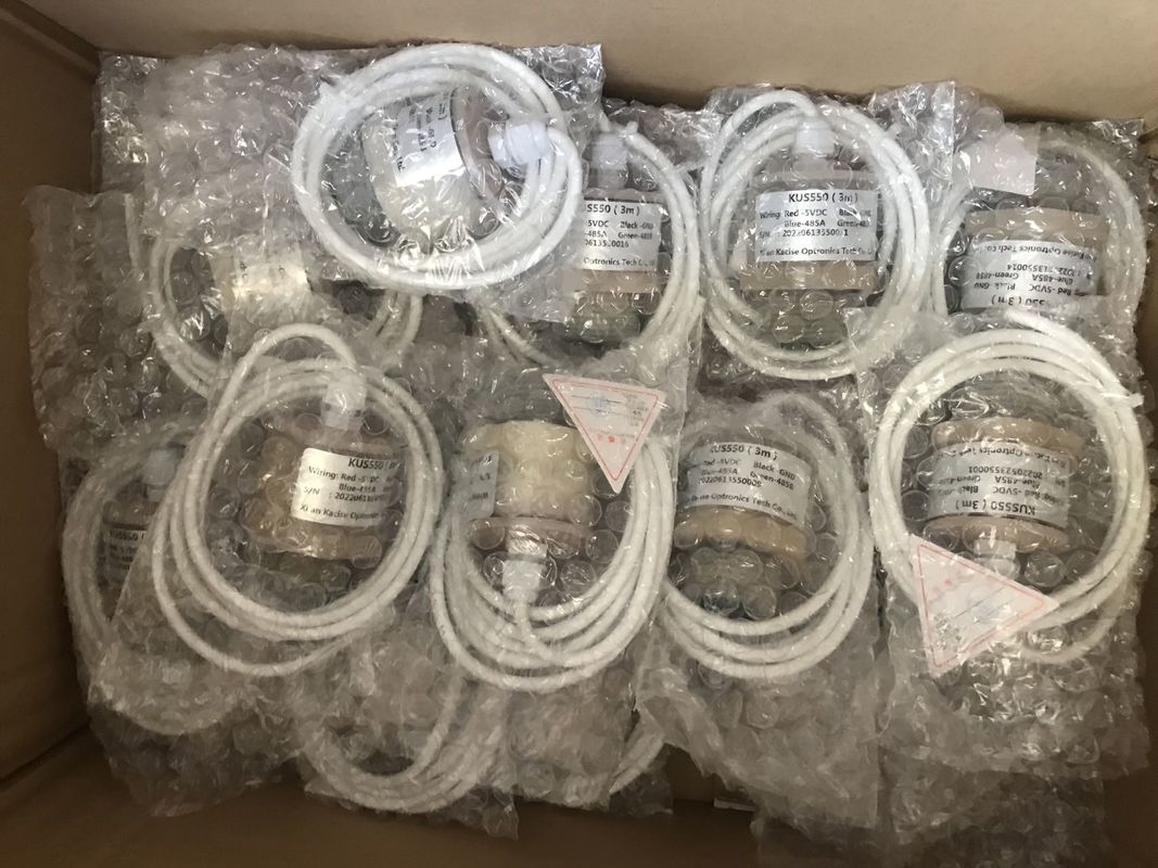KUS550 PTFE Waterproof Ultrasonic Level Sensor with RS485 Output and 3m Measurement Range