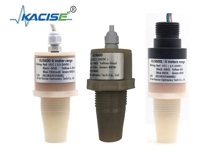 PVDF intelligent ultrasonic sensor 5m Ultrasonic water level meter RS485 output liquide Level Sensor