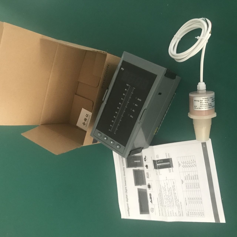 5m intelligent Ultrasonic water level meter 5V RS485 output PVDF liquide Level Sensor KUS600