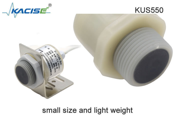 KUS550 Series Ultrasonic Level Sensor with Low Power Consumption IP68 Protection and PVDF Shell Material