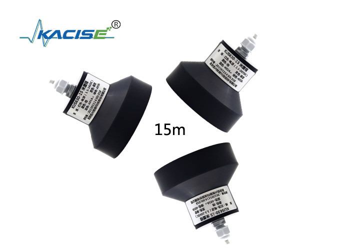 PTFE/PVC range 15m output RS485 or 0~5V wireless ultrasonic water level sensor