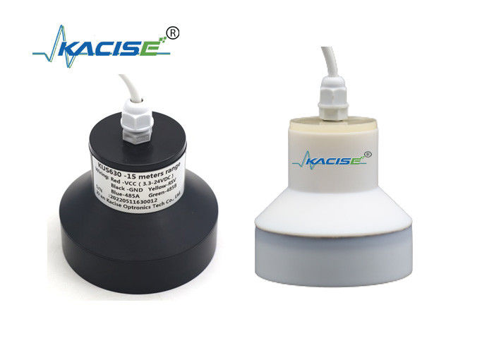 15m Non-Contact Ultrasonic Water Level Sensor with RS485 Output IP68 Protection Corrosion Resistant High Sensitivity