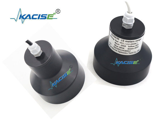 10m Range Ultrasonic Transducer Sensor with RS485 Output and IP65 Protection for Non-Contact Liquid Level Detection