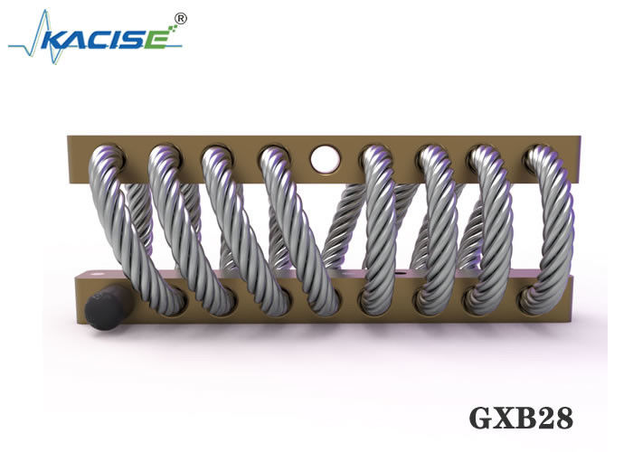 SS304 Wire Rope Vibration Isolator with 5-10Hz Resonant Frequency and Three-Plane Isolation for Machine Tool Equipment