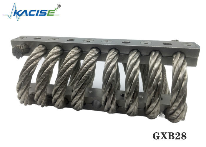 SS304 Wire Rope Vibration Isolator with 5-10Hz Resonant Frequency and Three-Plane Isolation for Machine Tool Equipment