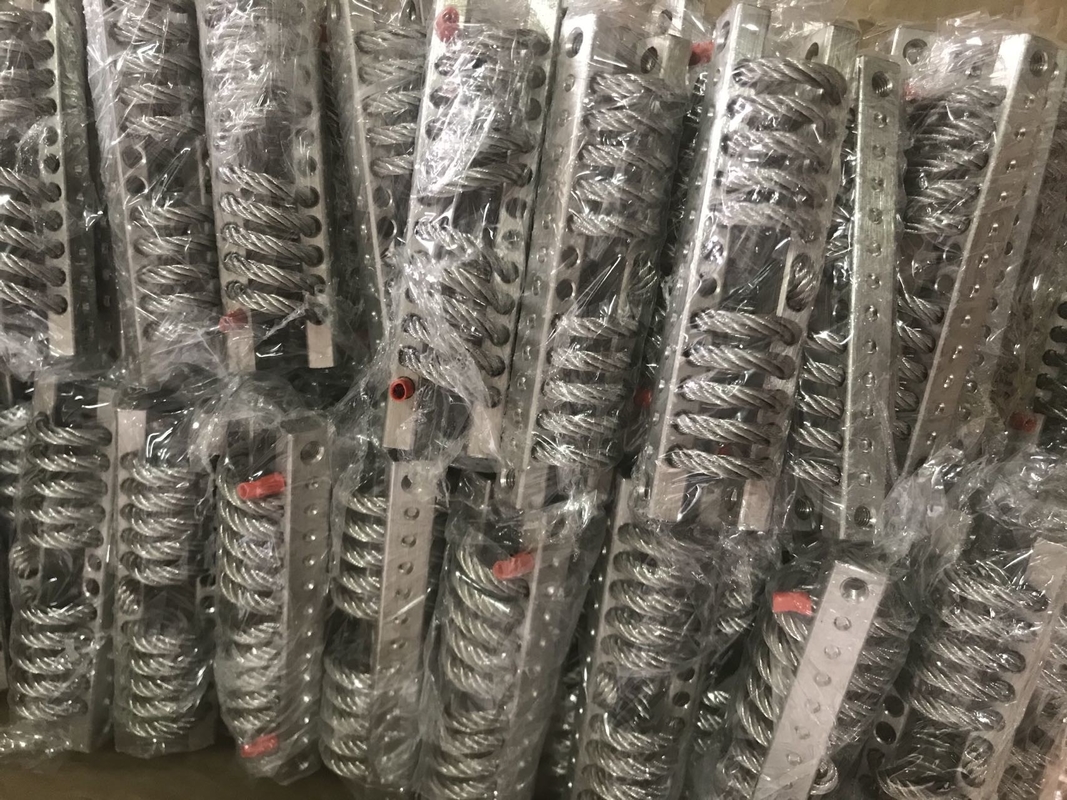Helicopter Cabinet Transportation Wire Rope Isolator For Machine Vibration Shock Control