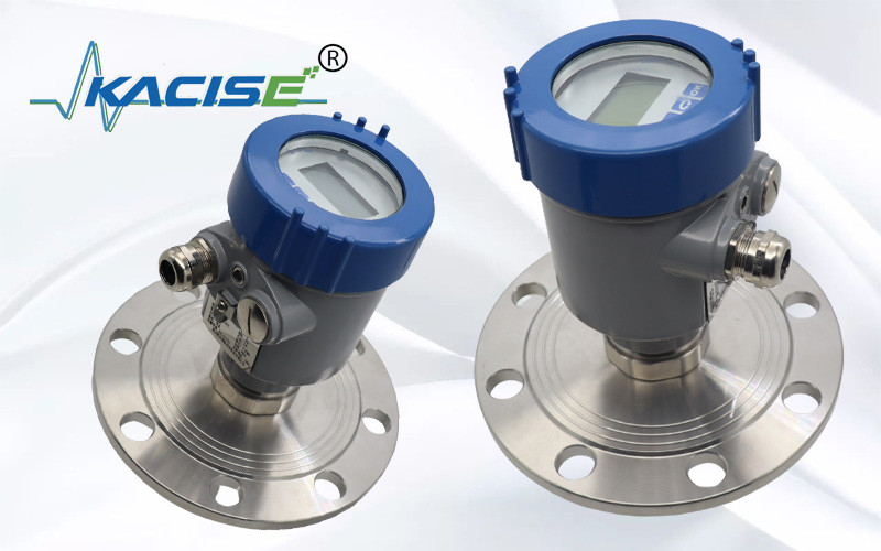 30m High Pressure 80G Non Contact Radar  Liquid Level Transmitter For Slightly Corrosive Liquid