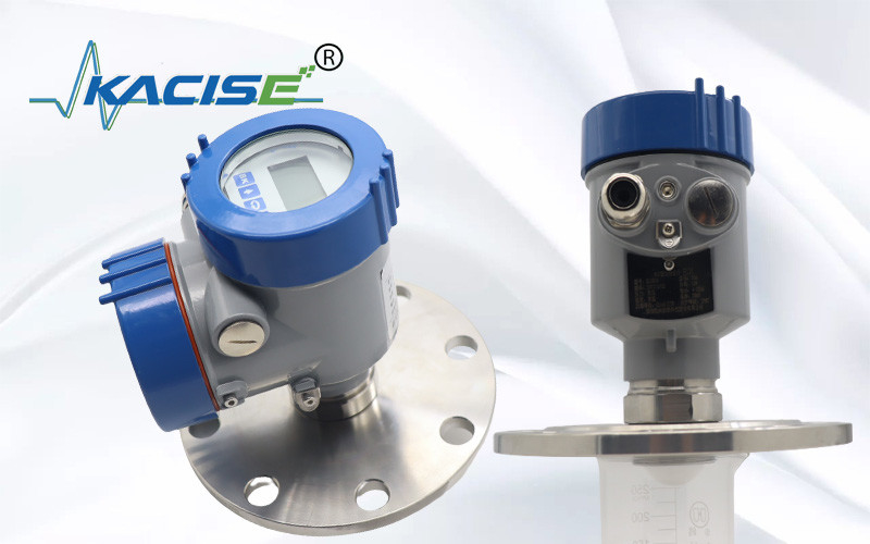 Non Contact Radar Level Transmitter OEM 4 - 20mA Radar Water Tank Level Gauge with protection IP67