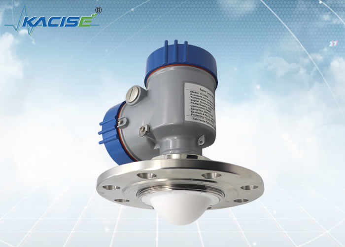 Large Lens Antenna Radar Level Sensor AC220V For Strong Acid And Alkali Corrosion Medium