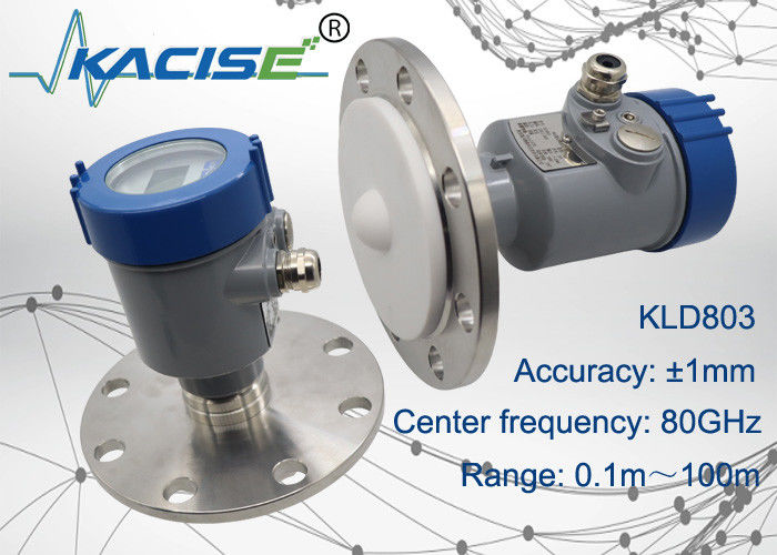 KACISE OEM 80GHz Radar Level Sensor with 4-20mA Output and IP67 Protection for High Level Measurement