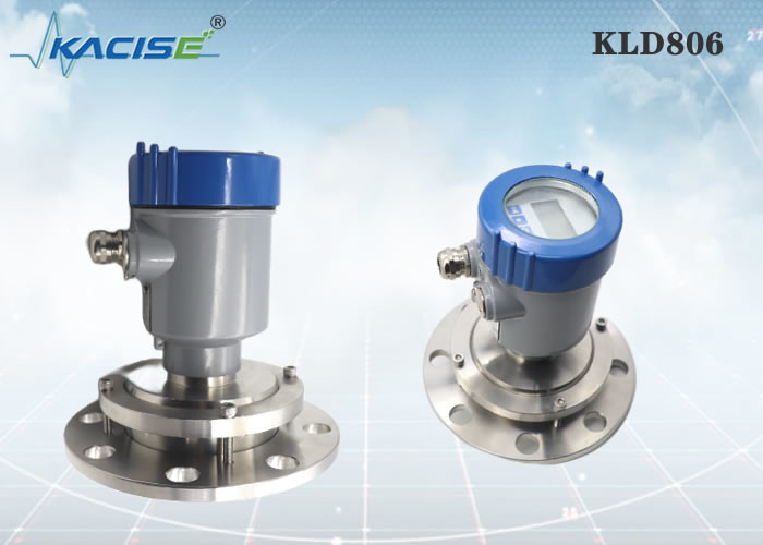 KLD806 Powder Radar Level Sensor Flange Mounting Support Two Wire / Four Wire System