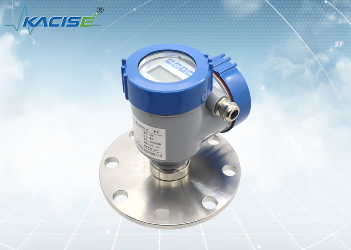 KLD802 PTFE Antenna Radar Level Sensor For Liquids Center frequency  80 GHz，the radar's antenna size is small,