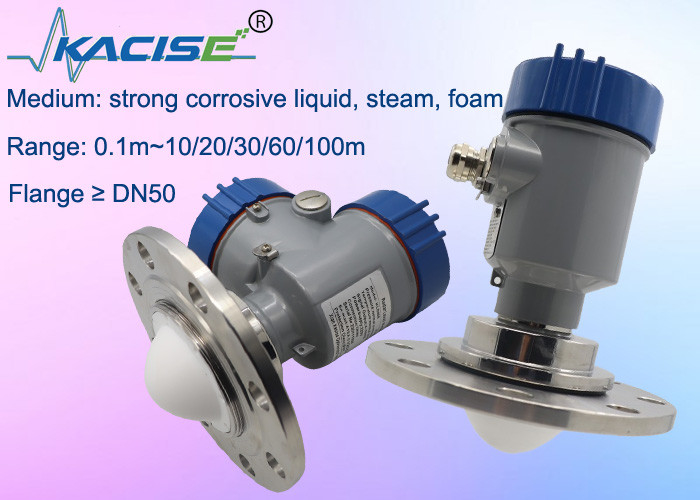 Kacise OEM Compact Radar Level Sensor Transmitter 80G 60m Radar Level Gauge with IP67