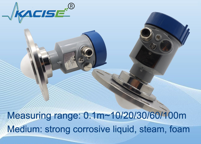 Kacise OEM Compact Radar Level Sensor Transmitter 80G 60m Radar Level Gauge with IP67