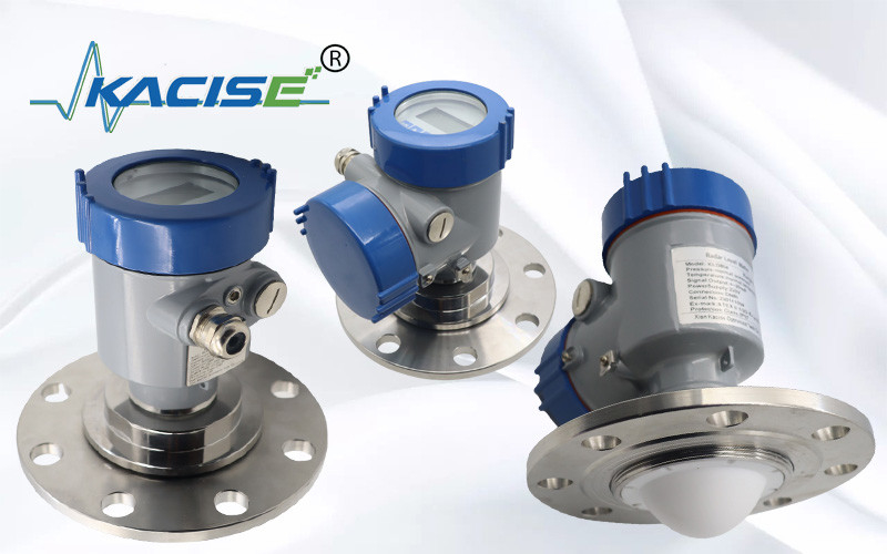 Kacise OEM Compact Radar Level Sensor Transmitter 80G 60m Radar Level Gauge with IP67