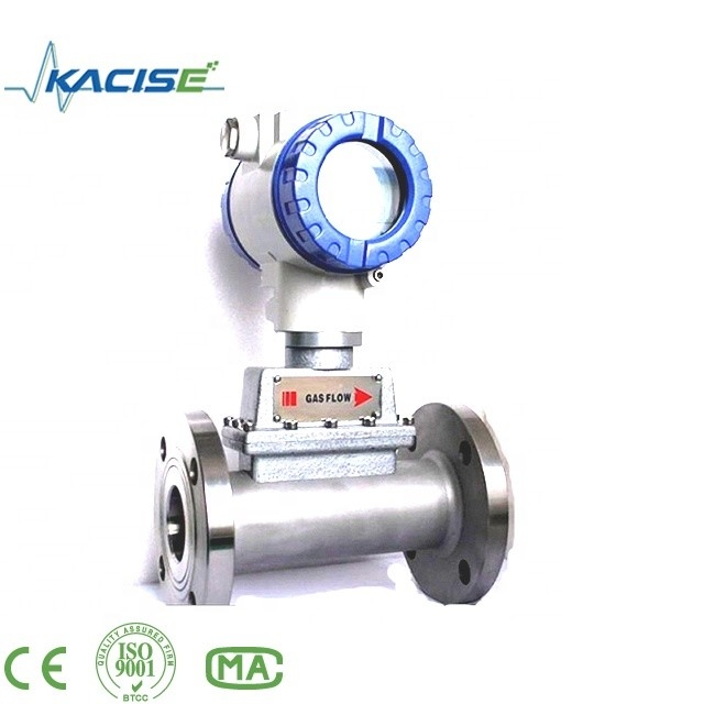 Flange Type Turbine Gas Flow Meter Digital LPG Flow Meter with explosive-proof Grade ExdIIBT6