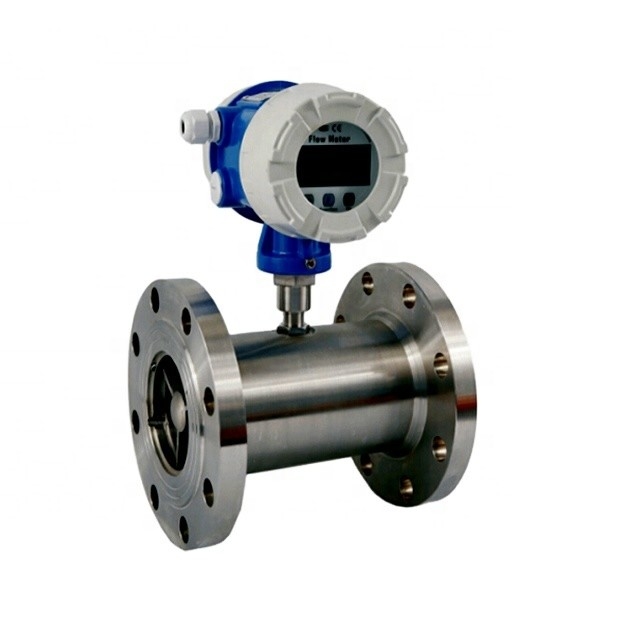 Olive Oil Flow Meter Turbine Flow Meter with output 4-20mA or Pulse