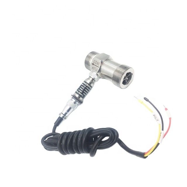 High Accuracy SS304/SS316 Turbine Flow Meter with Flange/Thread/Sanitary Connection for Juice and Beer