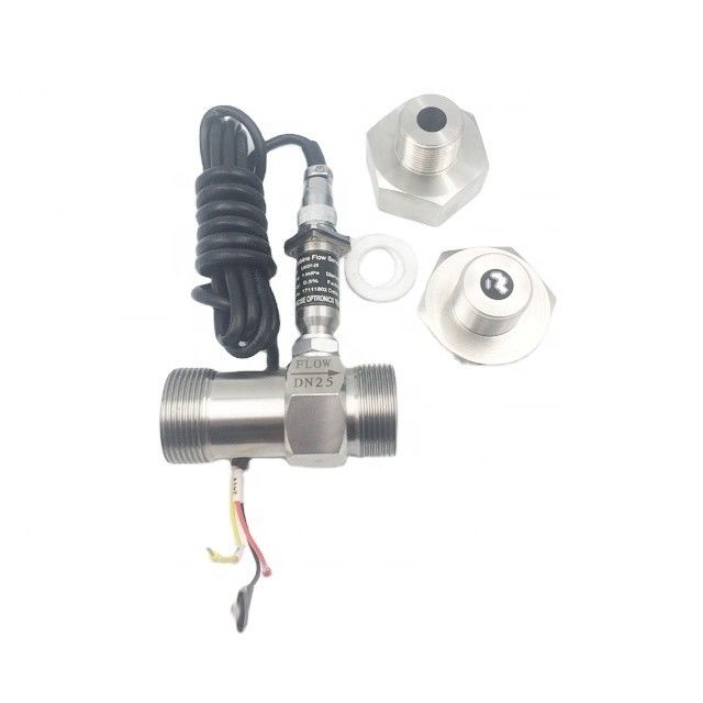 High Accuracy SS304/SS316 Turbine Flow Meter with Flange/Thread/Sanitary Connection for Juice and Beer